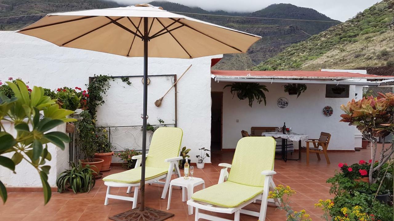 Appartement Vivelorural Atico Y Terraza En El Risco De Agaete à Agaete  Extérieur photo
