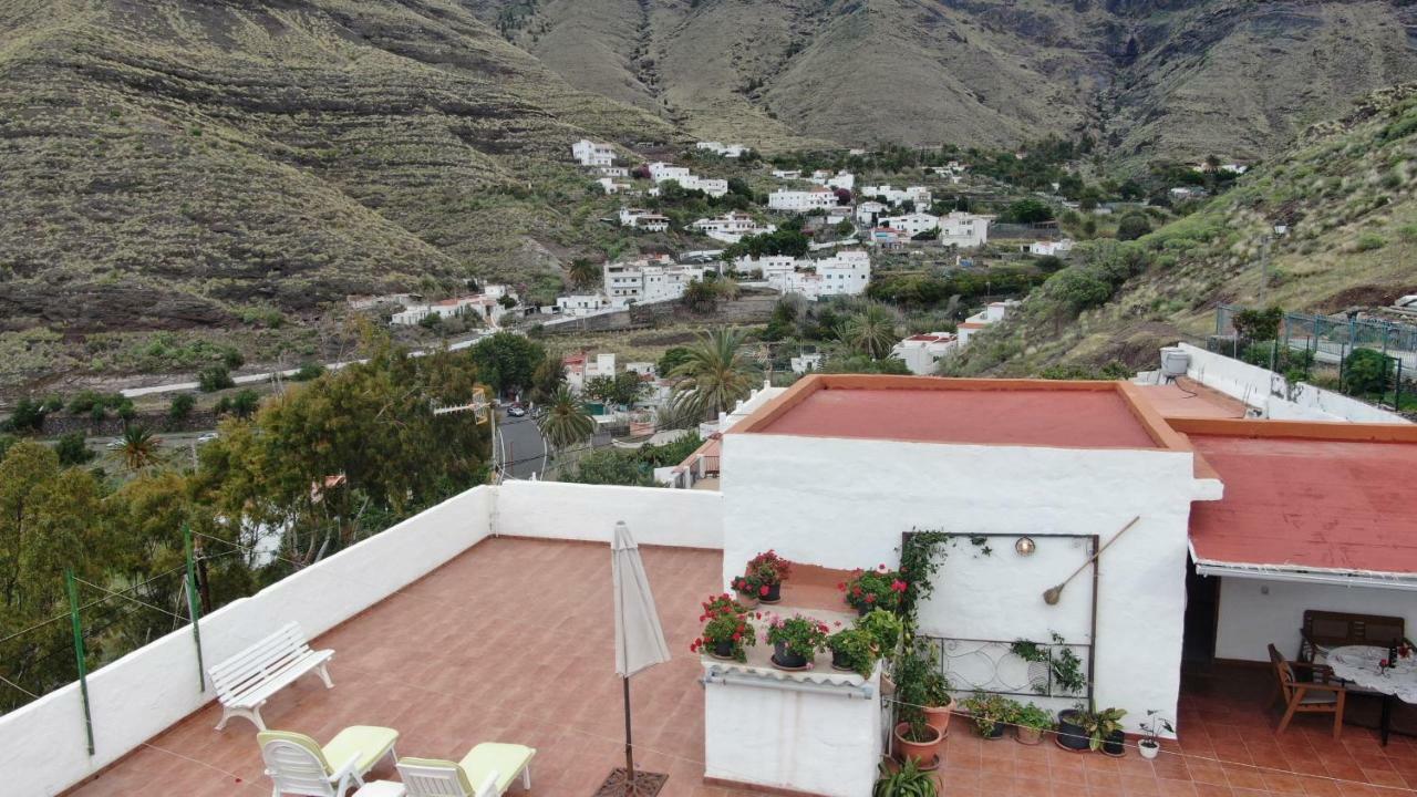 Appartement Vivelorural Atico Y Terraza En El Risco De Agaete à Agaete  Extérieur photo